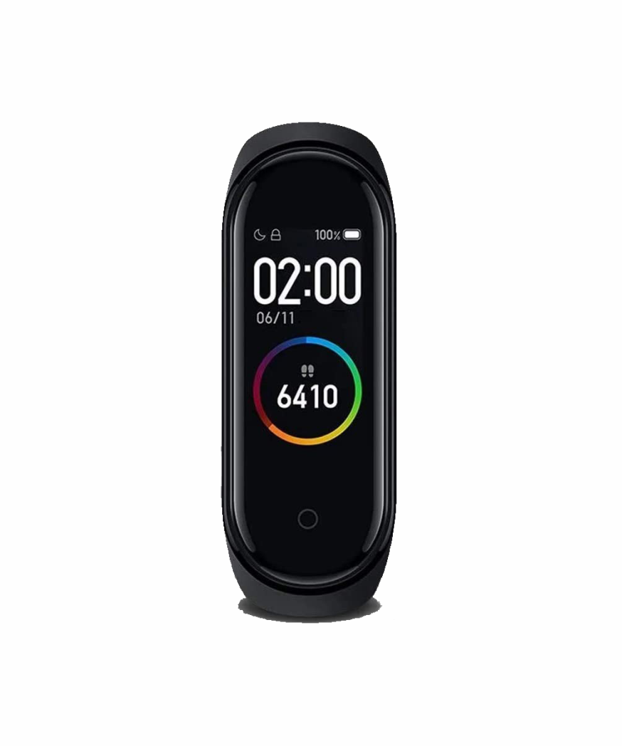 Xiaomi Mi Band 4: Smart Wristband, with Magnetic Snap Charge, 0.95” AMOLED Touch Screen, Fitness Tracker, 24Hr Heart Sleep REM Monitor, 50M Water Resistant