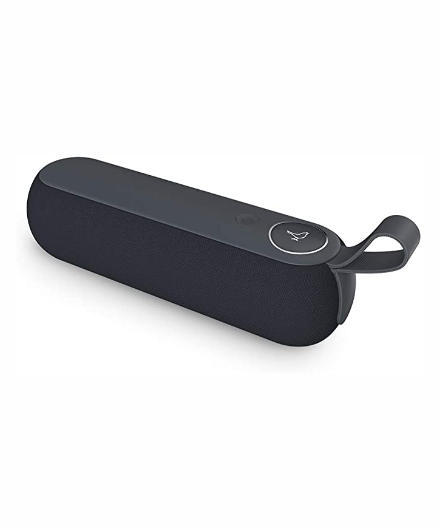 Liberatone TOO Portable Bluetooth Speaker: 360° Sound, Simple Touch Control, 30W, Online Streaming, Preset 5 Favorites, 12-Hour Playtime, Built-in Mic, IPX4 Perfect for Outdoor